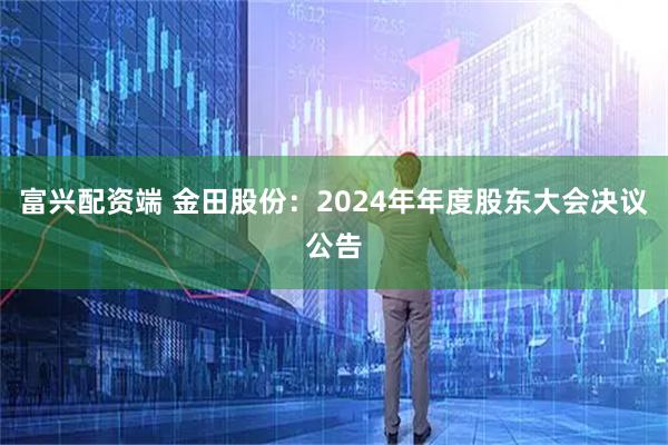 富兴配资端 金田股份：2024年年度股东大会决议公告